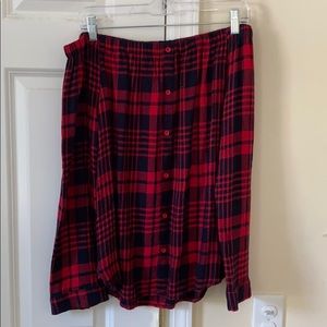 off the shoulder blouse